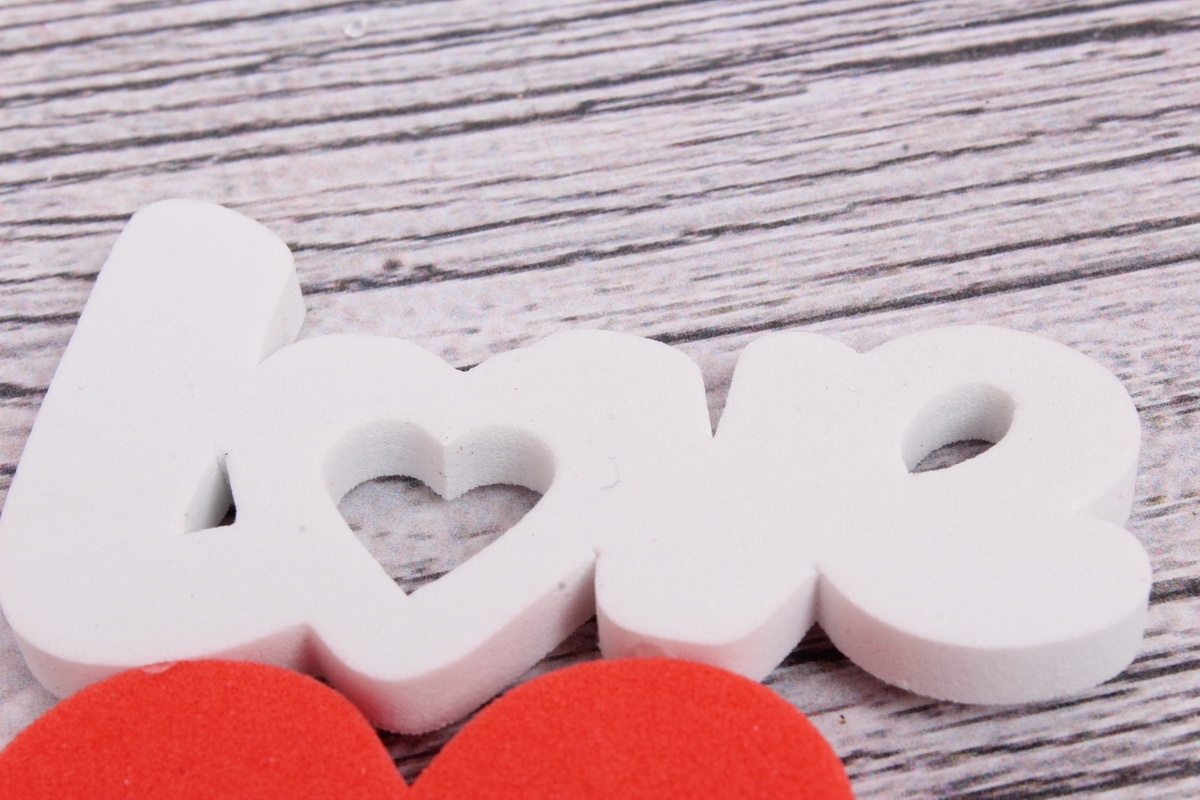Топпер  Сердце LOVE