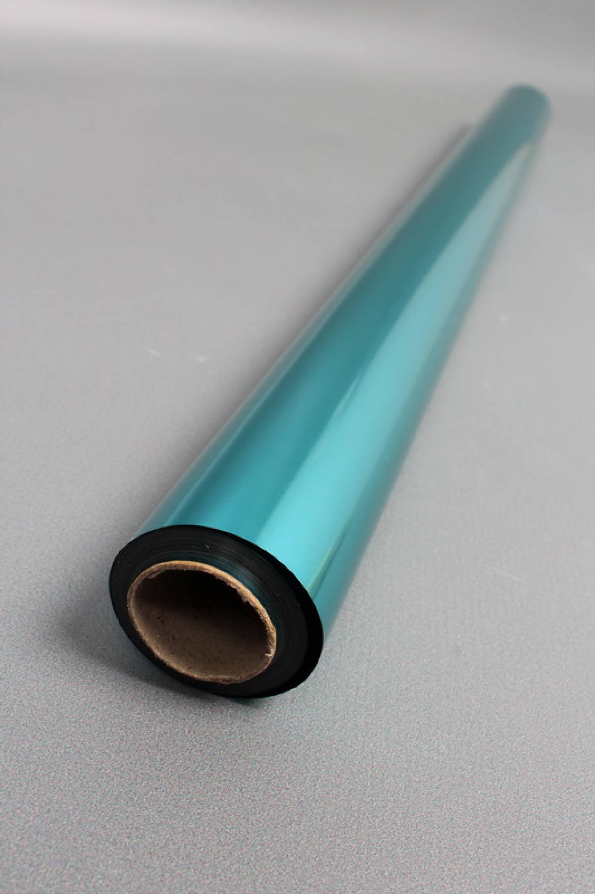 Упак. материал флористическая пленка c металлической стороной, 53 мкр, 58 см х 10 м, синий 2916М