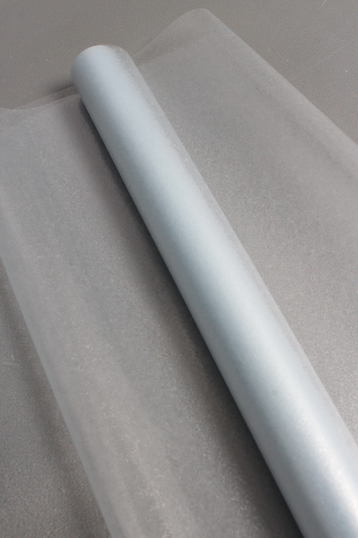 Упак. материал флористическая пленка "Хрусталь", 120 мкр, 57 см х 7 ярдов , небесно-голубой 90925М