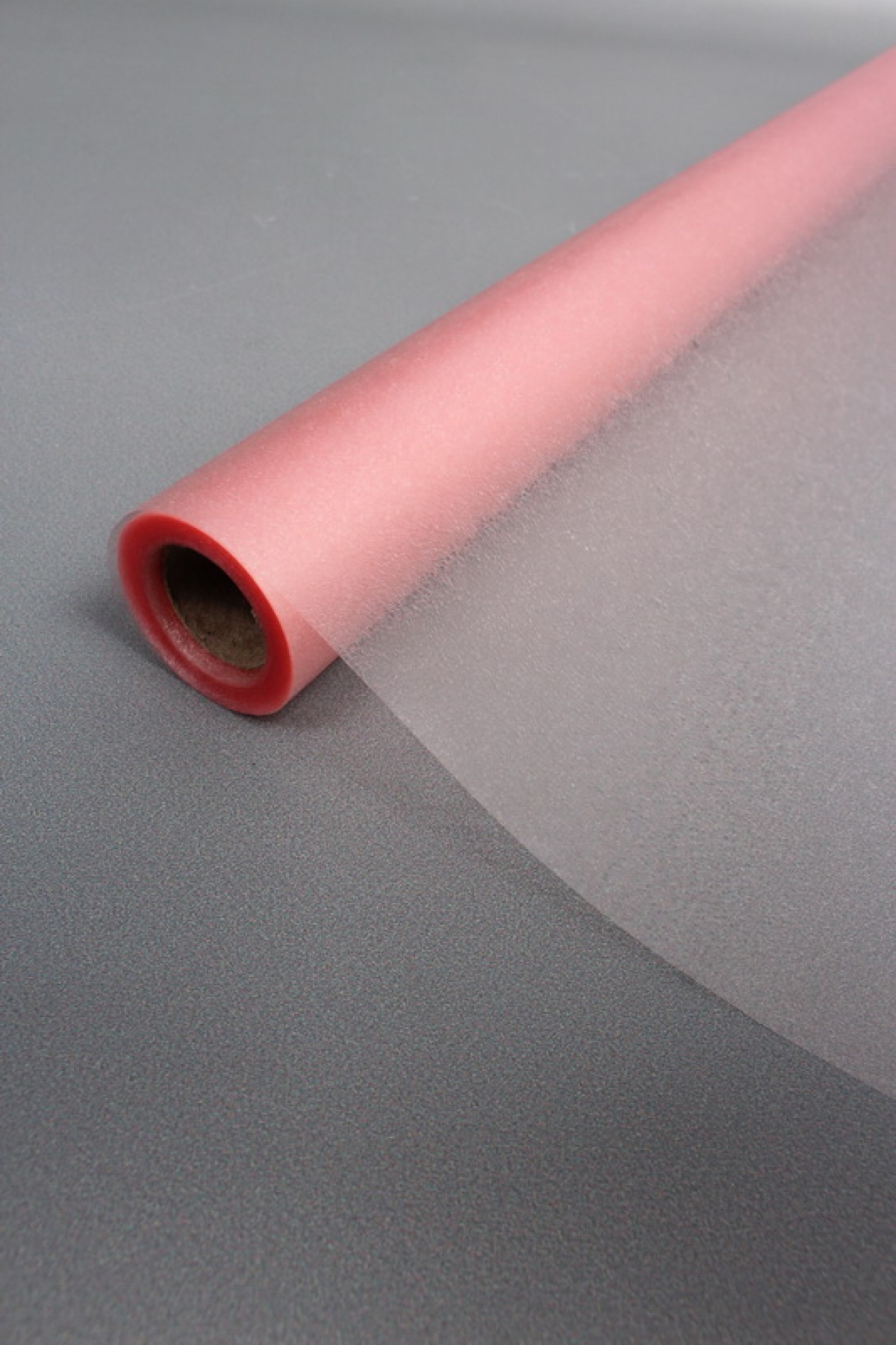 Упак. материал флористическая пленка "Хрусталь", 120 мкр, 57 см х 7 ярдов , розовый 9078М