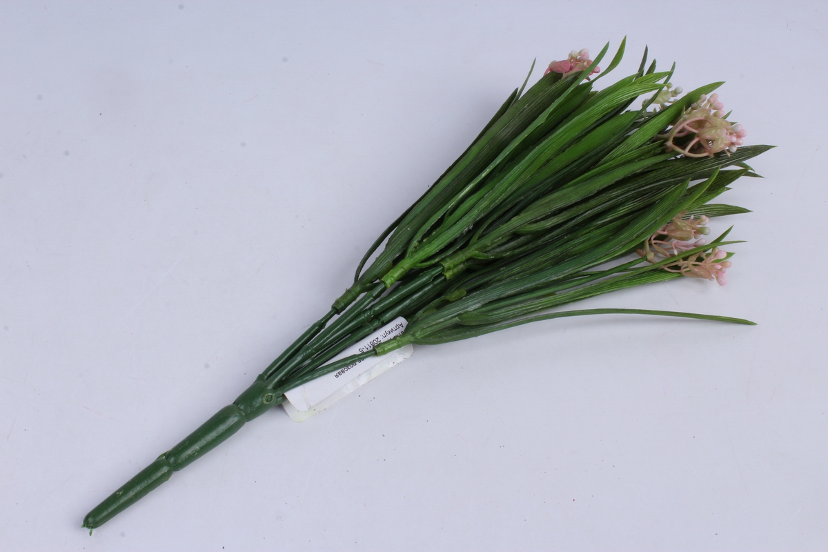 ветка декоративная розовая h=33cm