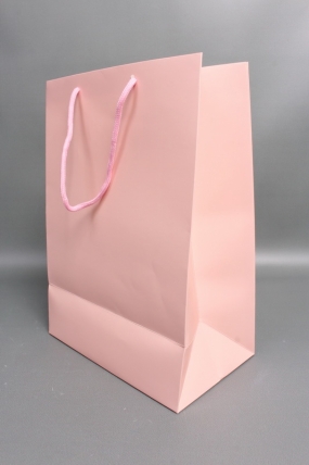 Сумка Люкс с окном 26*32*15 розовая L341  Цена за 1шт