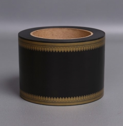 Лента простая (8см*50м) зубцы P836 ЧЁРНЫЙ