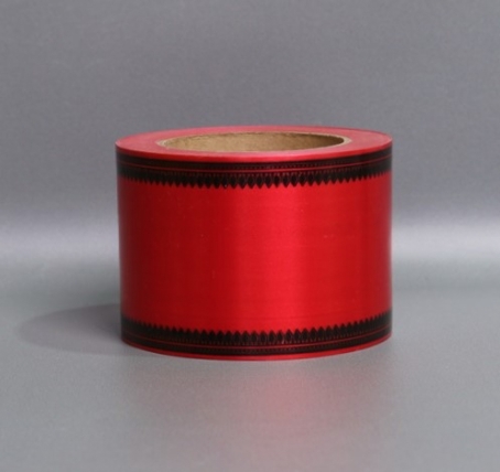 Лента простая (8см*50м) зубцы P838 КРАСНЫЙ