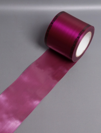 Лента простая (10см*50м) С дубками по краям P1014 ВИШНЕВЫЙ