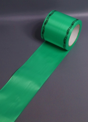 Лента простая (10см*50м) С дубками по краям P1010 ЗЕЛЕНЫЙ