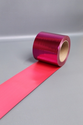 Лента металл (10см*50ярд) M1045 МАЛИНОВЫЙ