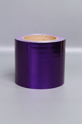 Лента металл (10см*50ярд) M1046 ФИОЛЕТОВЫЙ