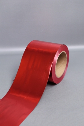 Лента металл (10см*50ярд) M1048 КРАСНЫЙ