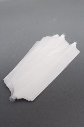 Бант-шар 50 мм, диаметр 19 см, белый 2343М