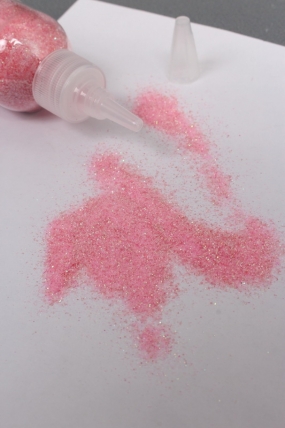 Блестки цветные  80гр Светло-розовые флуоресцентные в тубе	00109053