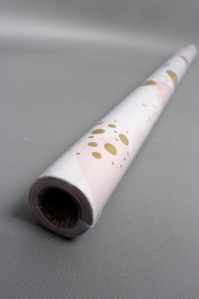 Бумага упаковочная "Круги" 80г/м2, 70х100см, 10 листов/рулон  5856М