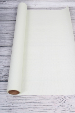 Бумага упаковочная "Соты", 80 грамм, 50cm*5ярд, цв.молочный 2959Л