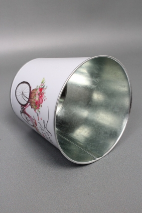 Декоративное кашпо "Любовь в воздухе" D13,3XH11,5CM/B9.5, металл  3699М