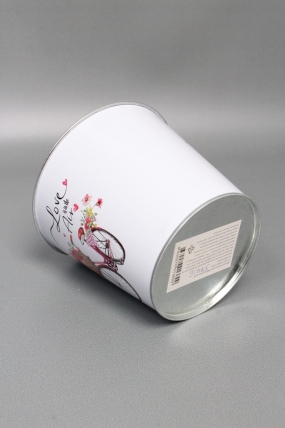 Декоративное кашпо "Любовь в воздухе" D13,3XH11,5CM/B9.5, металл  3699М