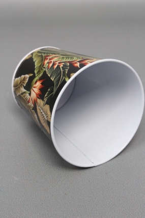 Декоративное кашпо "Палитра природы" 9.8XH10CM/B7.5, металл, черный  7899М