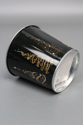 Декоративное кашпо "Стильные елочки" 9,8XH8CM/B6,5, металл 6249М