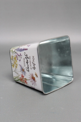 Декоративное кашпо "Танец лепестков" 9.5X9.5XH9CM. металл  0608М