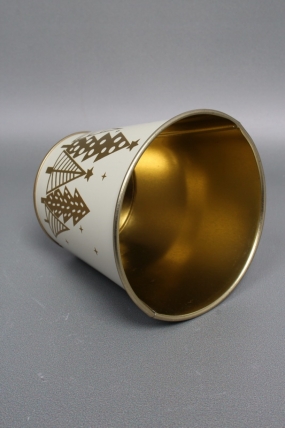 Декоративное кашпо "Удивительное рядом" D12XH11CM B8,5СМ, металл  8618М