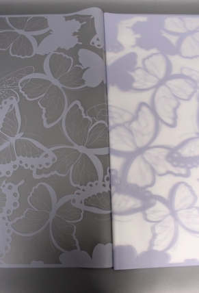 Флористическая пленка "Батерфлай" 50 мкр, 57 см х 57 см, 20 листов/упак., сиреневый 6254М