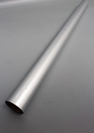 Флористическая пленка, металлическая Новогодняя, 40 мкр, 58 см х 10 м, серебро 3975М