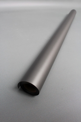 Флористическая пленка с перламутровым эффектом, 50 мкр, 57 см х 10 м, черный 7232М