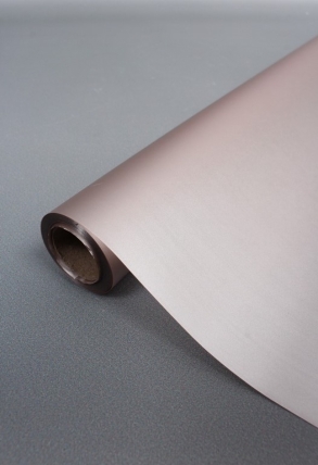 Флористическая пленка с перламутровым эффектом, 50 мкр, 57 см х 10 м, жемчужно-бежевый 7157М