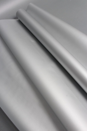 Флористическая пленка с перламутровым эффектом, 50 мкр, 57 см х 10 м, серебристый 7188М