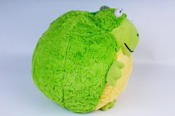 Игрушка мягкая - (Г) Лягушка Круглая 35*30см (Зоопарк-7), арт.20202