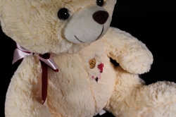 Игрушка мягкая - Медведь шампань  М-2955/40