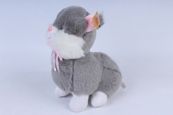 игрушка мягкая - кошка 3 цвета м-2175/25/1 серая