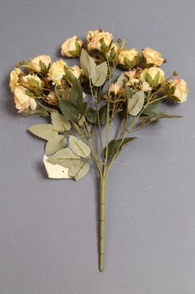 Искусственное растение - Розы дизайн желтая 40 см