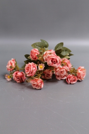 Искусственное растение - Розы дизайн розовая 40 см