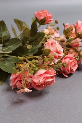 Искусственное растение - Розы дизайн розовая 40 см