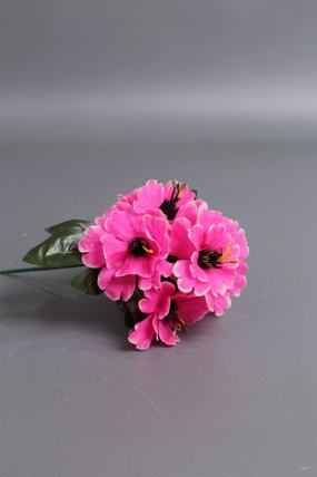Искусственное растение -  Анемоны 15 см ярко-розовые