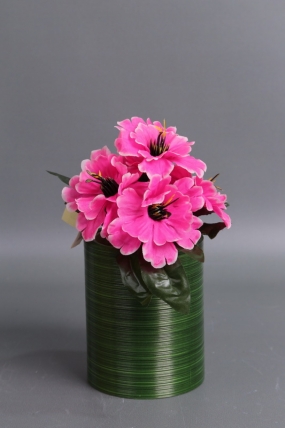 Искусственное растение -  Анемоны 15 см ярко-розовые