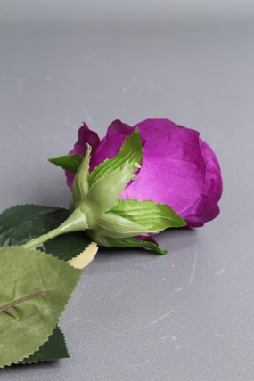 Искусственное растение -  Роза бокал 90 см фиолетовая