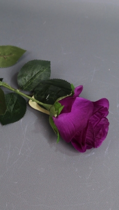 Искусственное растение -  Роза бокал 90 см фиолетовая