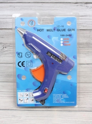 Клеевой термопистолет d11мм  с переключателем GLUE GUN GT-10	00056823