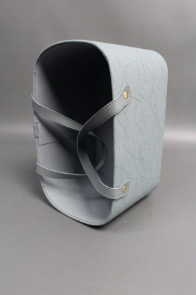 Коробка для цветов "Стильное решение" 24*15*14,5, 1 шт., голубой 6662М