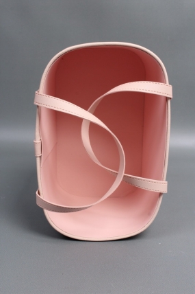 Коробка для цветов "Стильное решение" 24*15*14,5, 1 шт., св.розовый 6655М