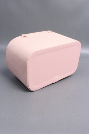 Коробка для цветов "Стильное решение" 24*15*14,5, 1 шт., св.розовый 6655М