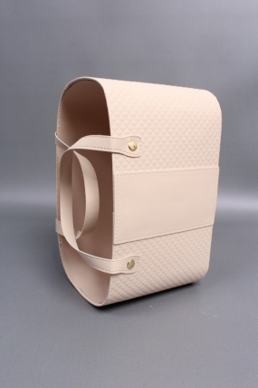 Коробка для цветов  "Гармония стиля" 24,5*15*14,5, 1 шт., бежевый  8086М