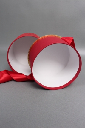 Коробка подарочная "Коллекция роскоши" D15,8*H12,6, 1 шт., красный 6730М