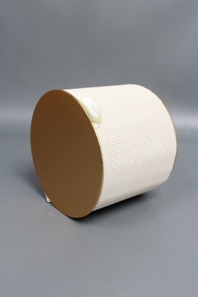 Коробка подарочная "Коллекция роскоши" D15,8*H12,6, 1 шт., молочный 6723М