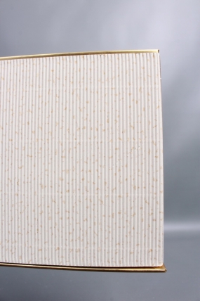 Коробка подарочная одиночная 1шт - "Изящество" 21*15*14,5  шампань  6686М