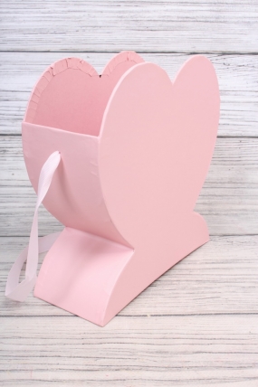 Коробка подарочная Сердце, 22,5*9*23,4cm, розовый 2178Н