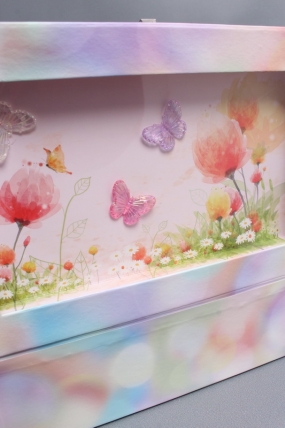 Коробка-сундук "Мечта бабочки" 26,2?17,5?8,4H см, 1 шт.  7485М