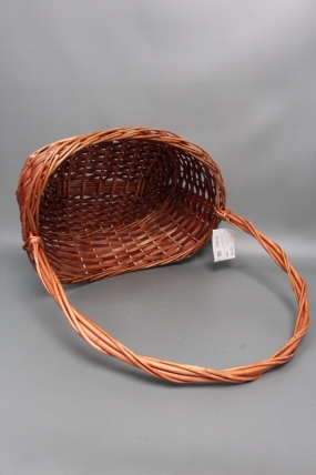 Корзина плетеная (ива) 46*31*H12/16, 1 шт., медовый  2682М