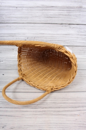 Корзина плетеная из ротанга, сумка 29x18x14/20/31cm, натуральный 7723Н